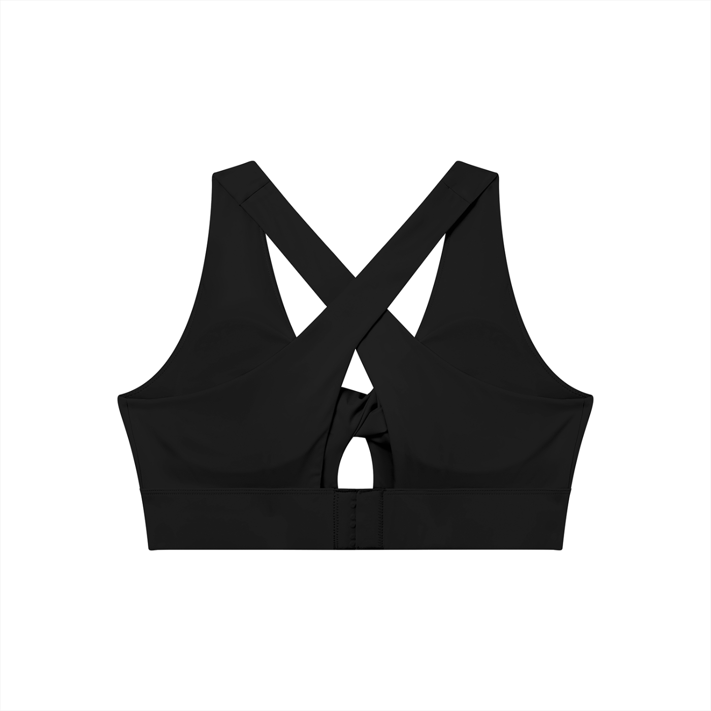ASC FRONT V-NECK SPORTS BRA
