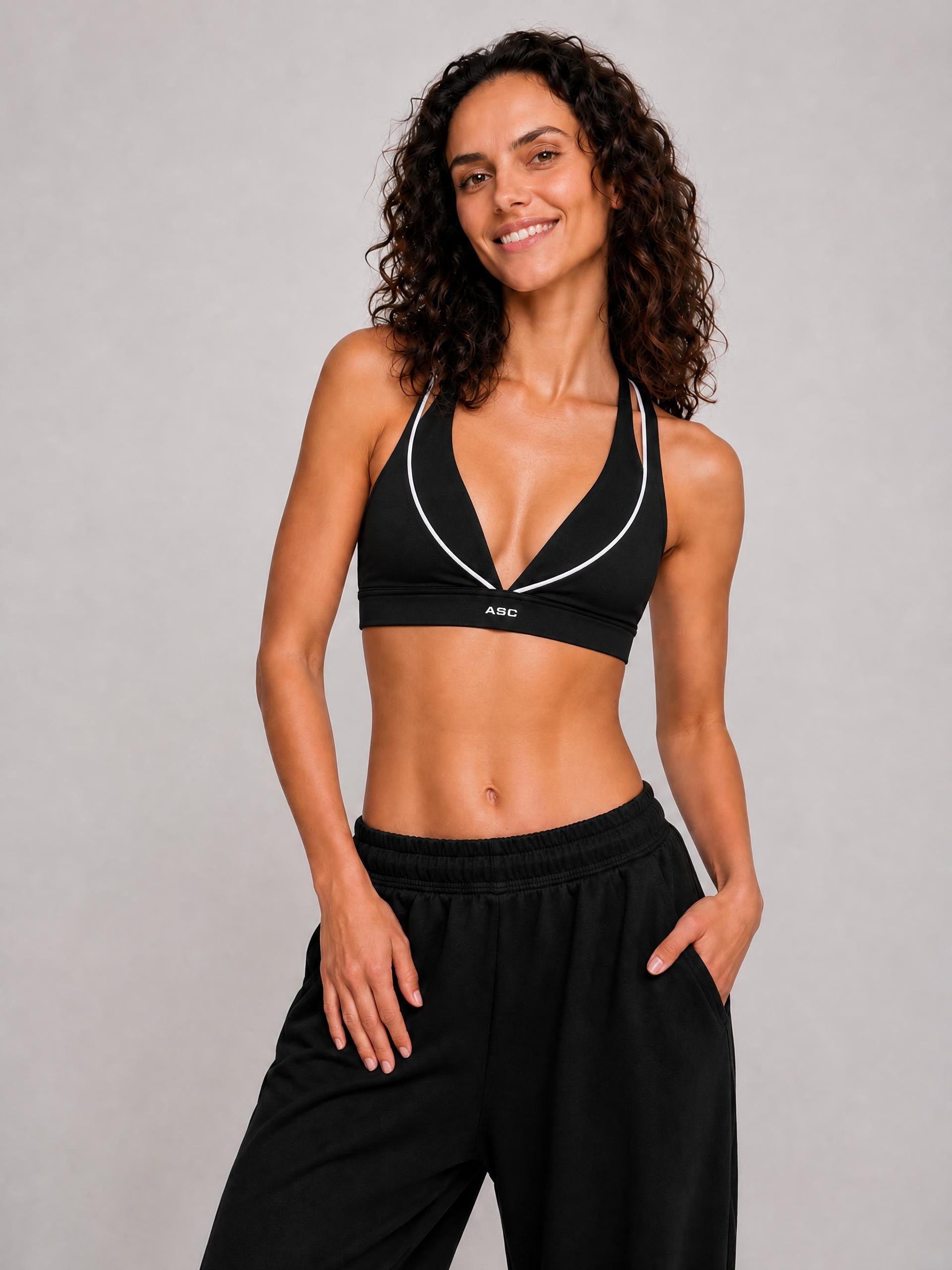 Women’s Halter Neck Yoga Sports Bra