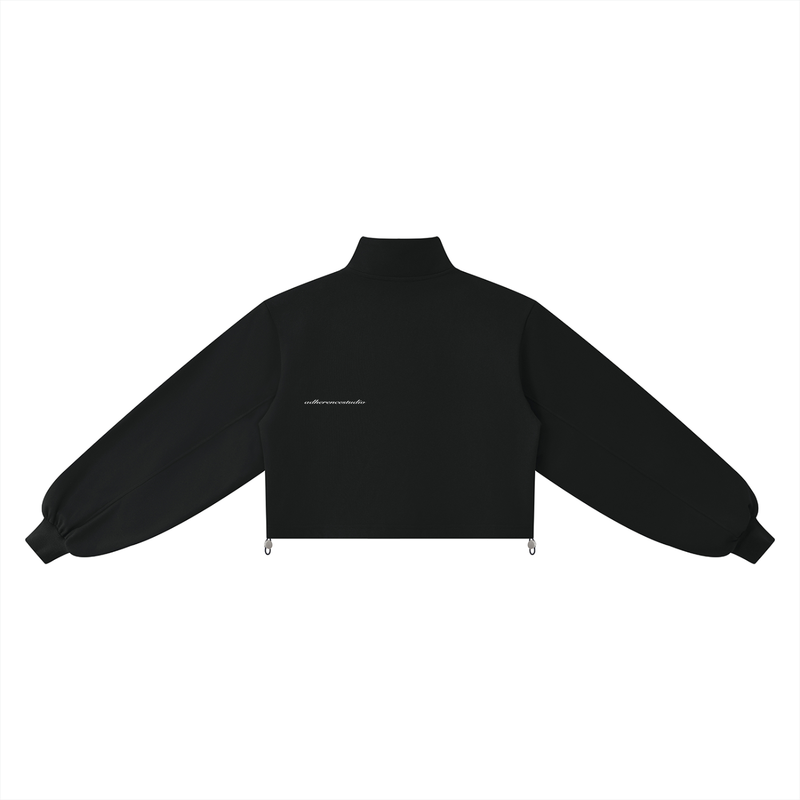 ASC01 WOMEN'S MOCK-NECK QUARTER-ZIP SWEATSHIRT, alternate view