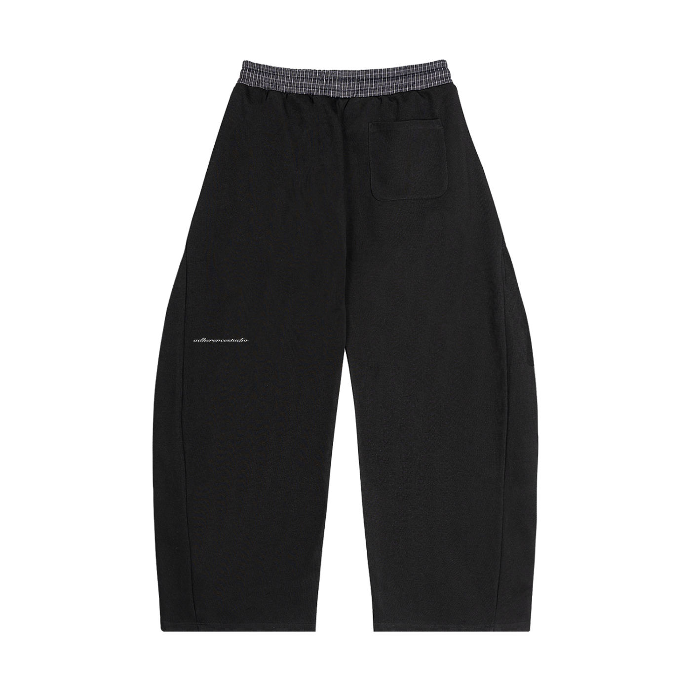 ASC 01 PLAID BARREL SWEATPANTS