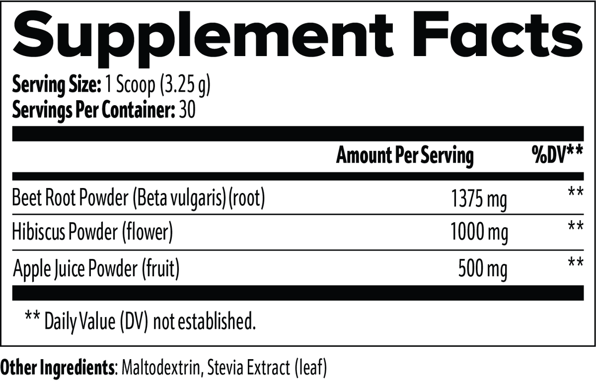 BEETROOT + NITRIC OXIDE