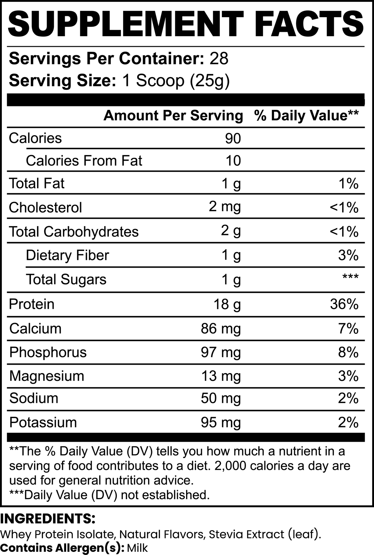 NUDE WHEY PROTEIN (Chocolate)