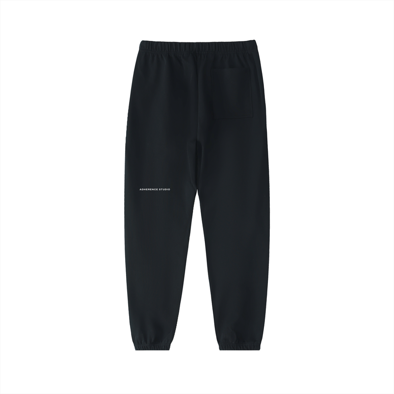 ASC01 HEAVYWEIGHT SWEATPANT (BLACK), alternate view