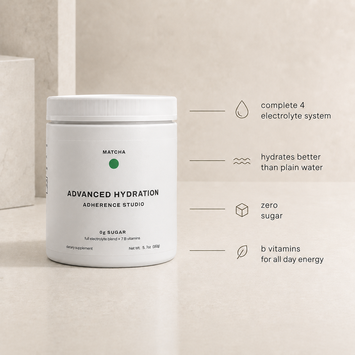 ADVANCED HYDRATION (Matcha)