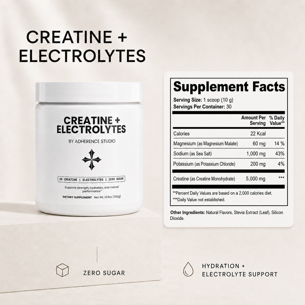 CREATINE + HYDRATION BLEND