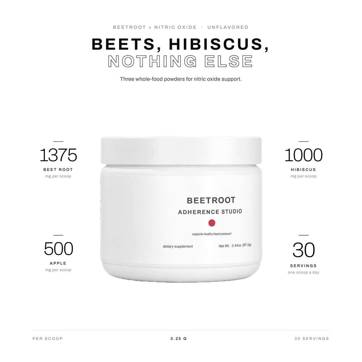 BEETROOT + NITRIC OXIDE