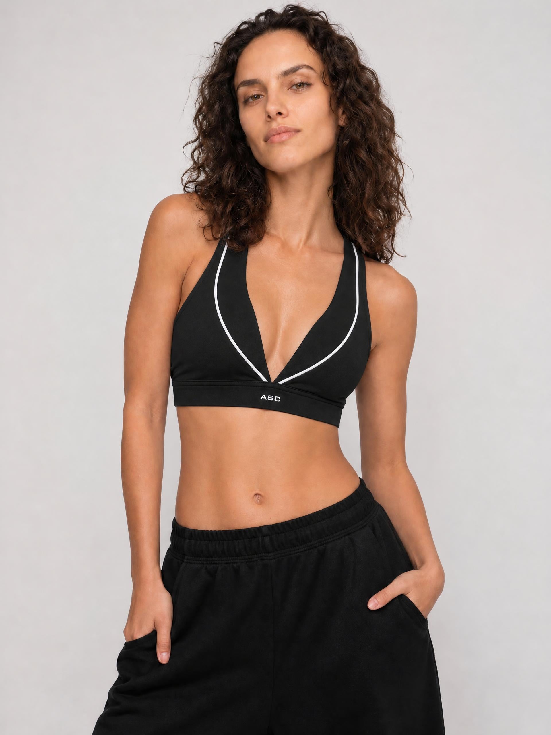 Women’s Halter Neck Yoga Sports Bra