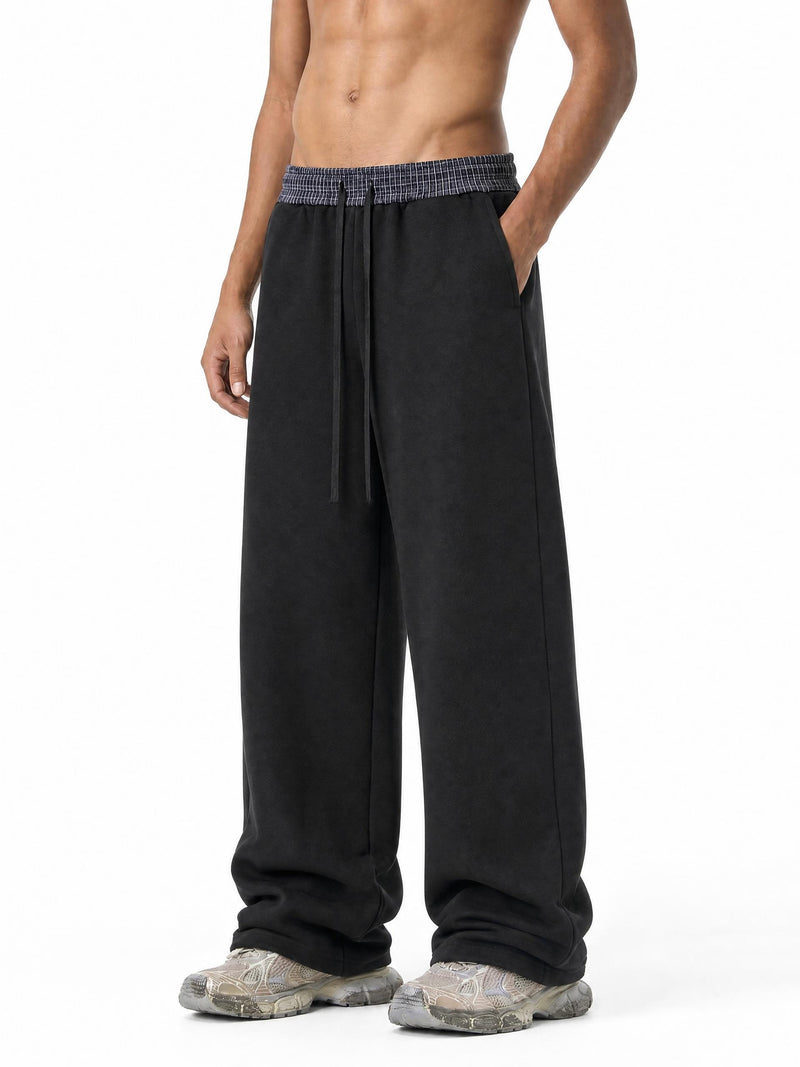 ASC 01 PLAID BARREL SWEATPANTS, alternate view