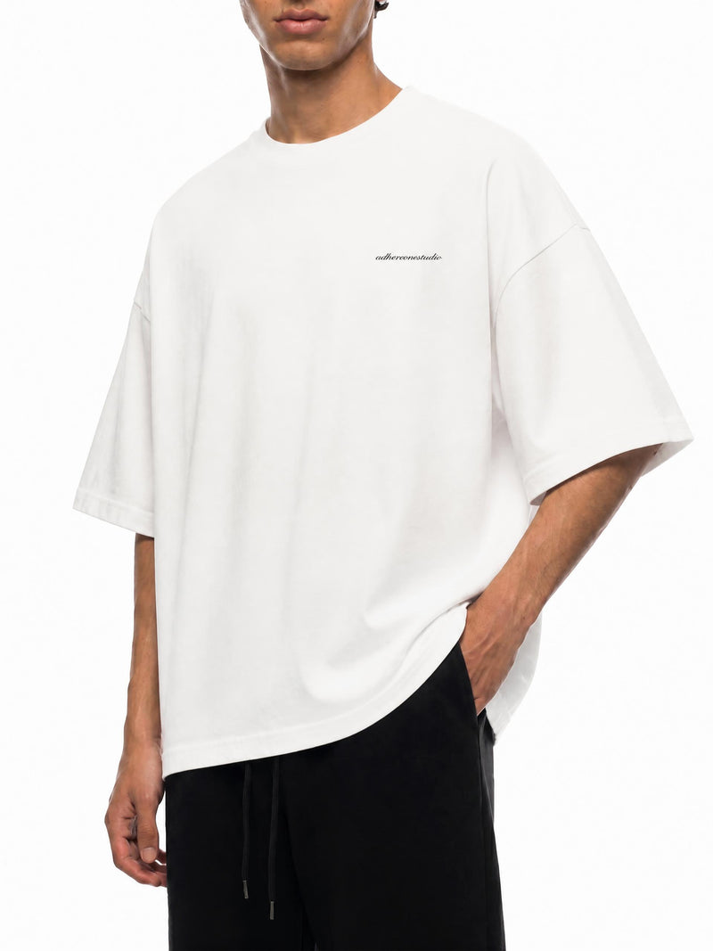ASC01 HEAVYWEIGHT TEE (WHITE)