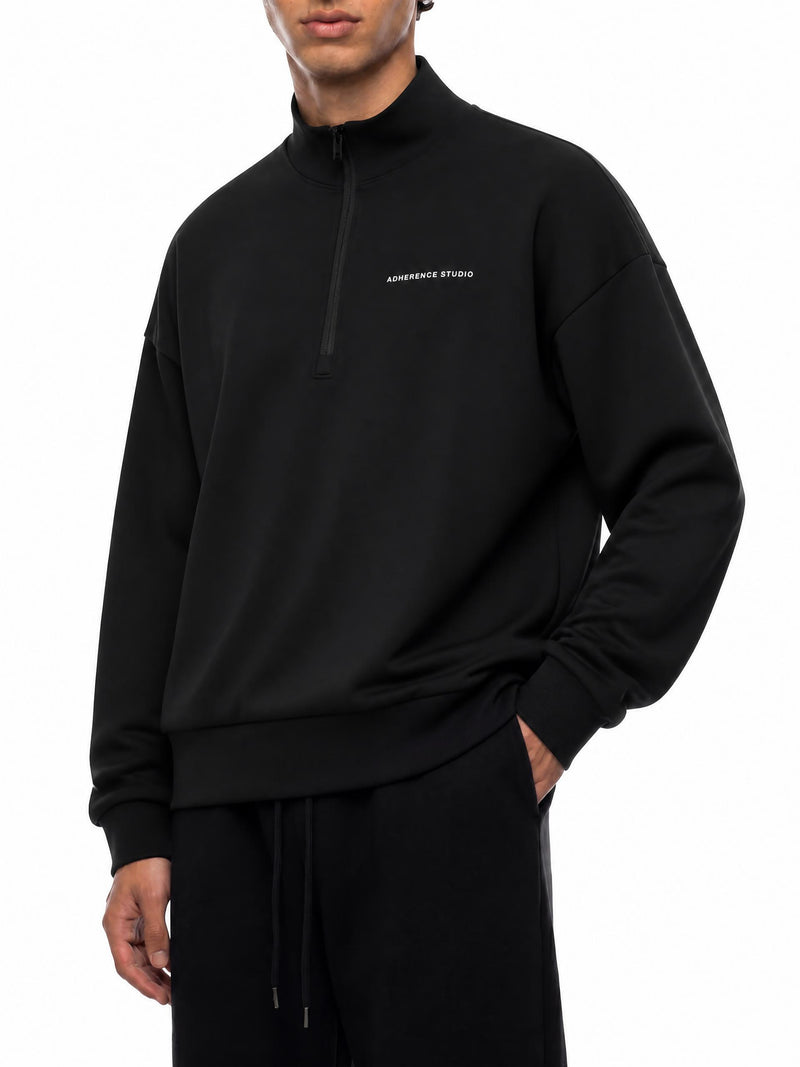 ASC01 MEN'S QUARTER-ZIP SWEATSHIRT, alternate view