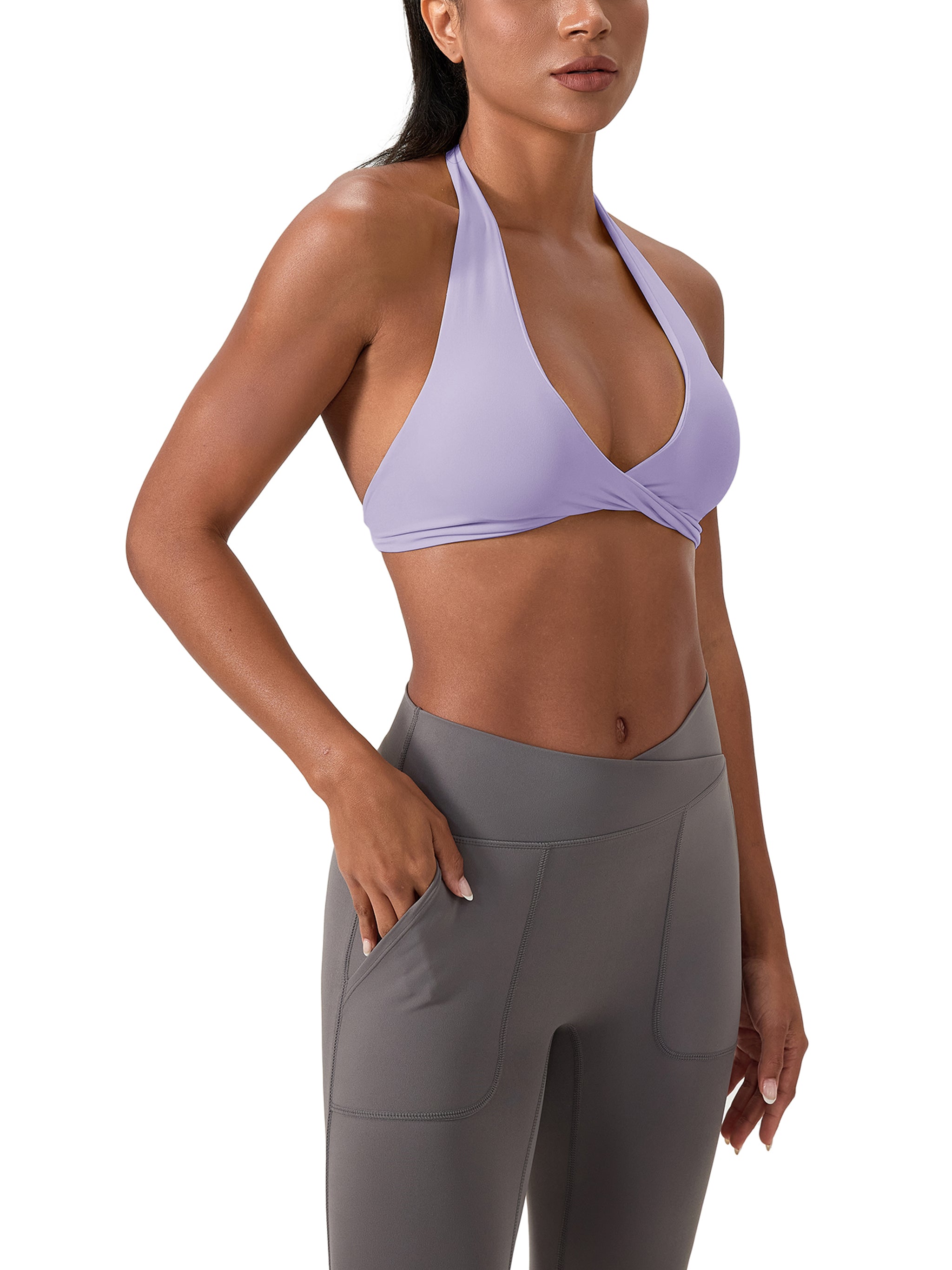 ASC HALTER SPORTS BRA