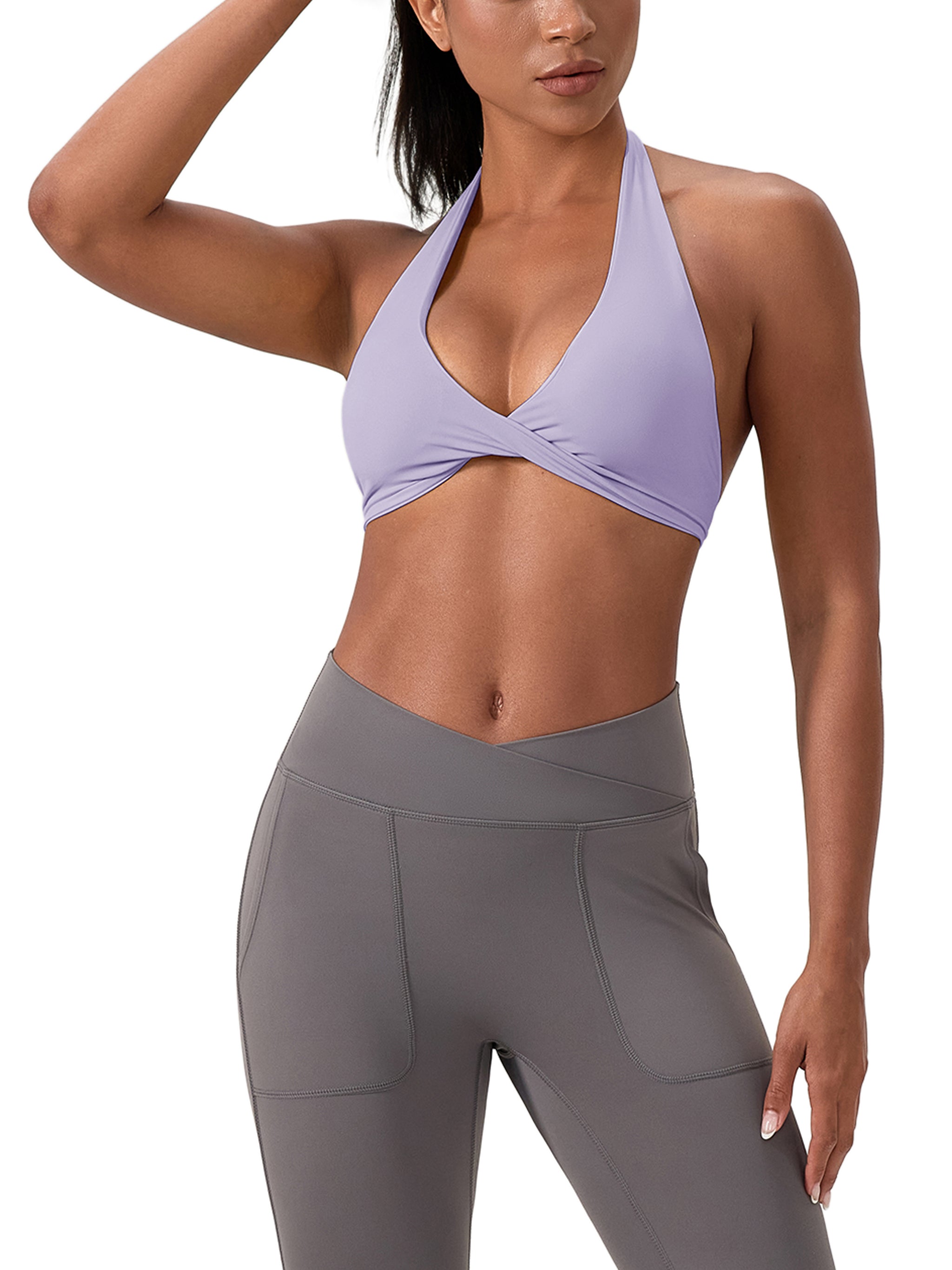 ASC HALTER SPORTS BRA