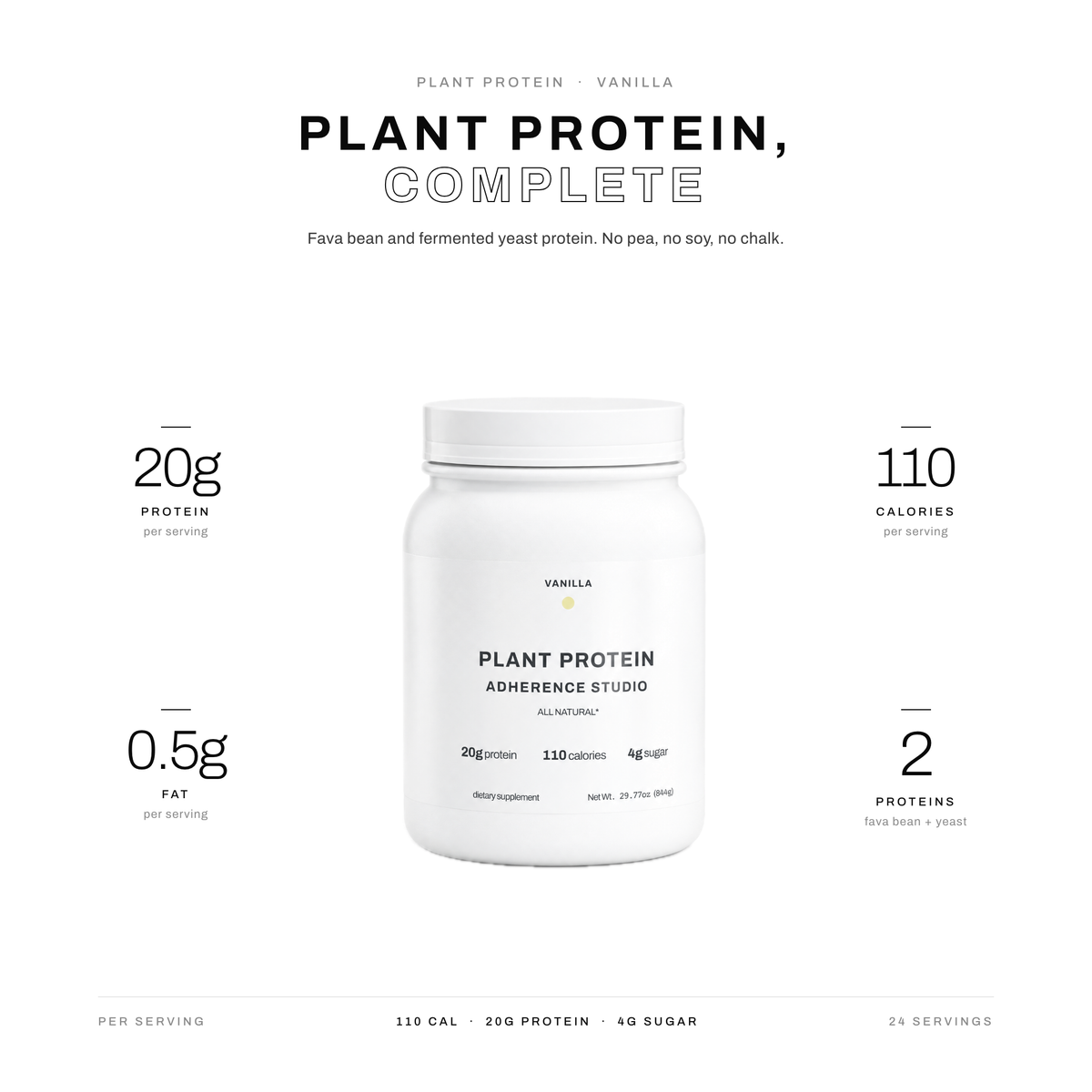 PLANT PROTEIN (Vanilla)