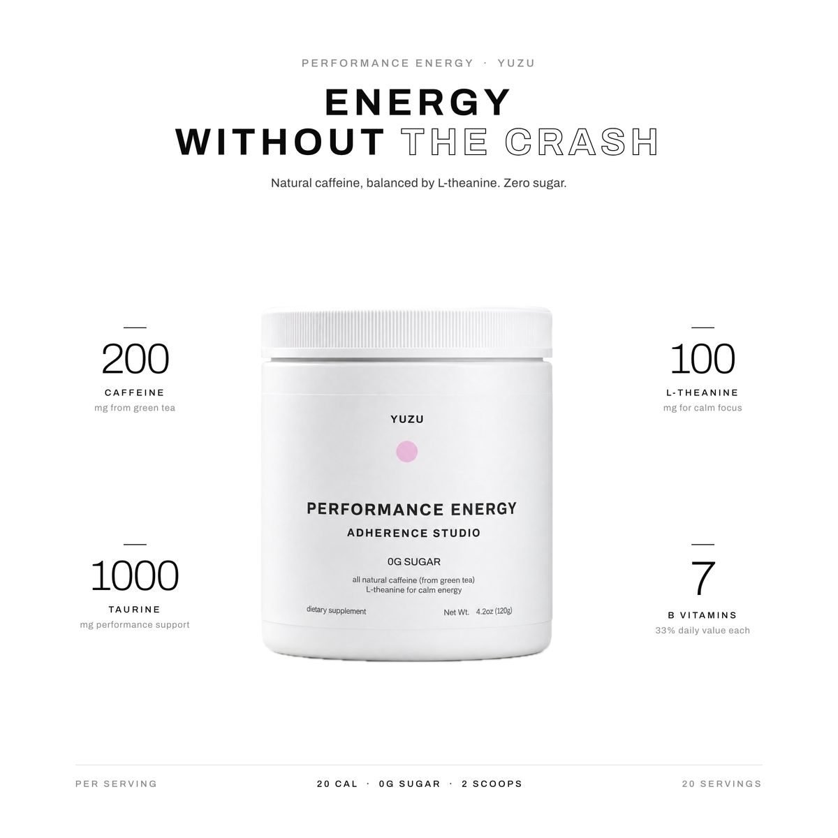 PRE-WORKOUT+ (Yuzu Zest)